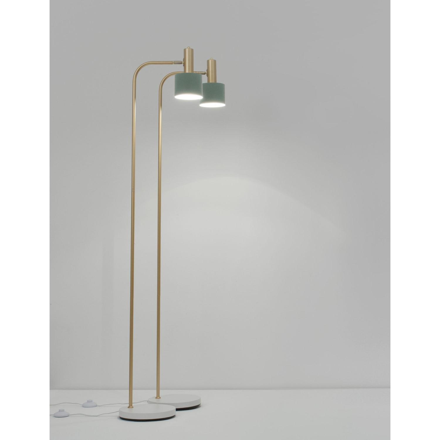 Thumbnail - Nova Luce, Stehlampe, PAZ Stehlampe E27 Gold Mint 165x12,5cm 9426654