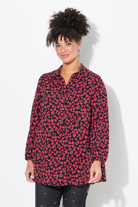 Immagine prodotto Miamoda Bluse, A-Linie, Herz-Muster (56)
