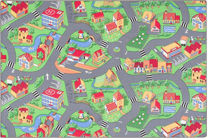Produktbild Snapstyle Kinder Spiel Teppich Little Village (80 x 400 cm)