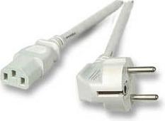 Produktbild EFB Elektronik Netzleitung CEE 7/7 90°-C13 180°,grau, 2 m, 3 x 0.75 mm², 10 A / 250 V VDE geprüftGee (2 m)