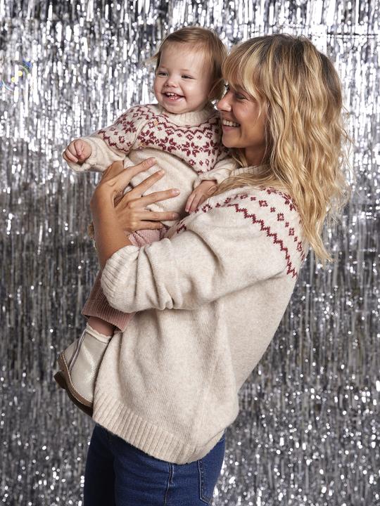 Produktbild Envie de Fraise Baby Weihnachts-Pullover Jacquardstrick-Capsule (68)
