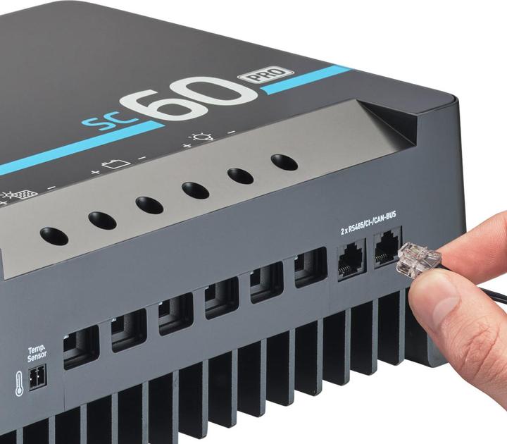 Actual product image Ective SC 60 Pro MPPT solar charge controller 12V/24V/36V/48V 60A