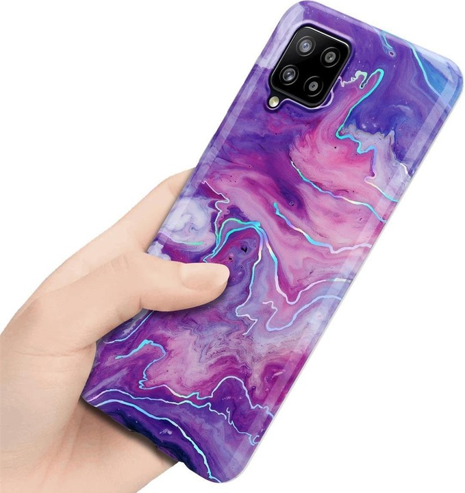Actual product image Cadorabo IMD TPU Colorful Marble Cover (Samsung Galaxy A42 5G)