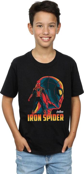 Actual product image Avengers Infinity War Boys Iron Spider Character T-Shirt (152, 158)
