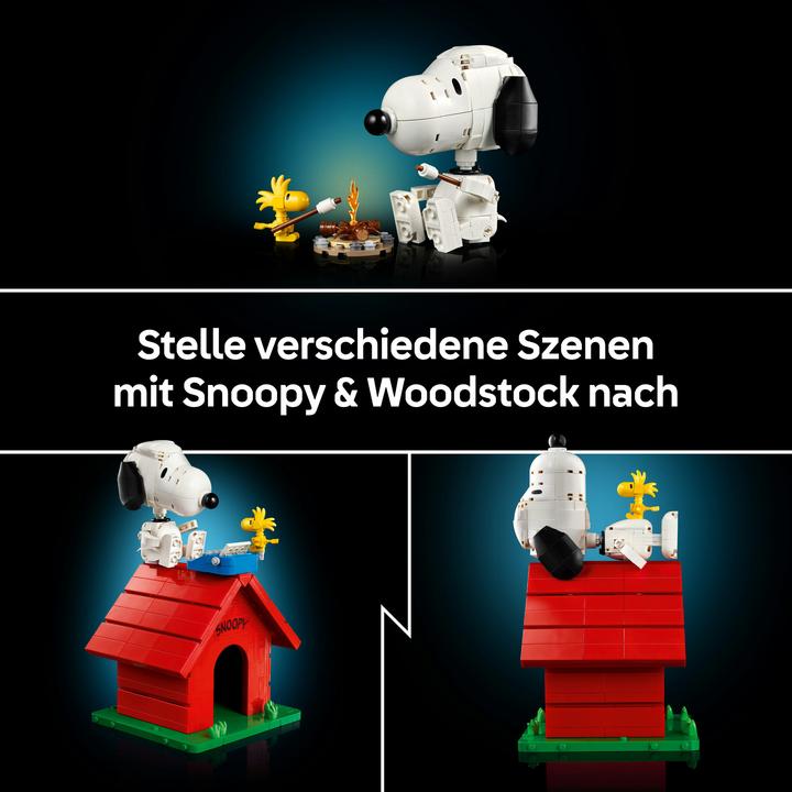 Produktbild LEGO Peanuts: Snoopys Hundehütte (21368, LEGO Ideas)