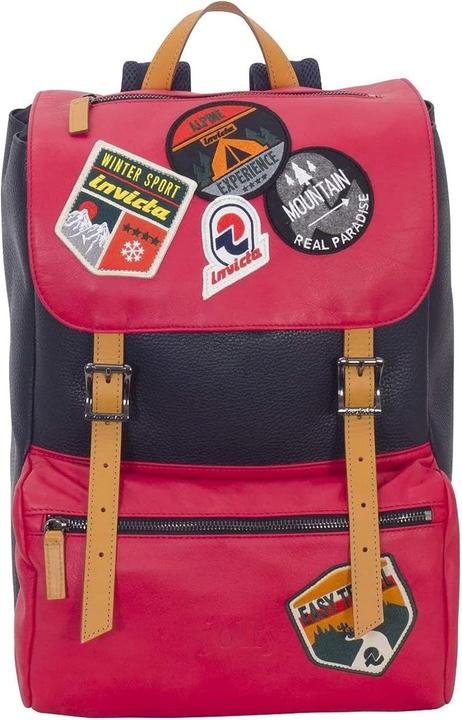 Produktbild Invicta Seven Invicta-Rucksack - My Jolly Bicolor - Italienisches Leder - Laptoptasche - Sonderedition (18 l)