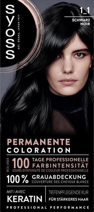 Produktbild Syoss Permanente Coloration (1-1 Schwarz)