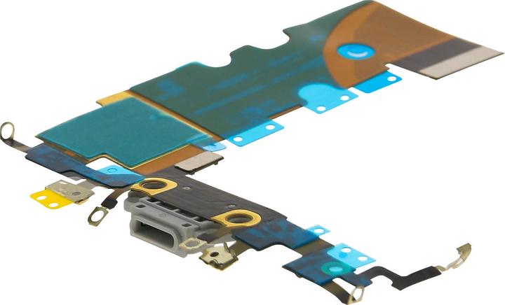Produktbild - iPhone 8 Flex Cable with Charging Connector White (Modul, Apple iPhone 8)