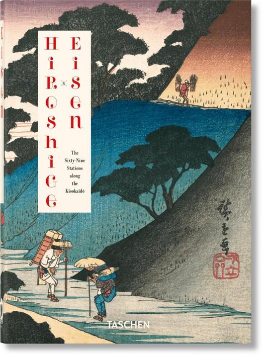 Produktbild Hiroshige & Eisen. The Sixty-Nine Stations along the Kisokaido. 40th Ed (Deutsch, Englisch, Französisch, Rhiannon Paget, 2024)