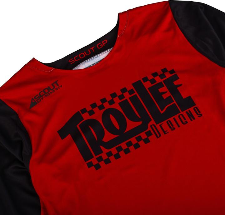 Image du produit Troy Lee Designs Scout GP Jersey, Big Lee, black/burnt orange, L (L)