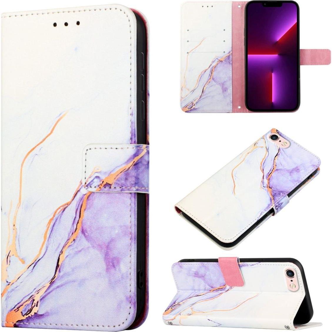 Thumbnail - König Design Hülle Handy Schutz für Apple iPhone SE 2022 Case Cover Tasche Wallet 360 Grad (Apple iPhone 7), Smartphone ...