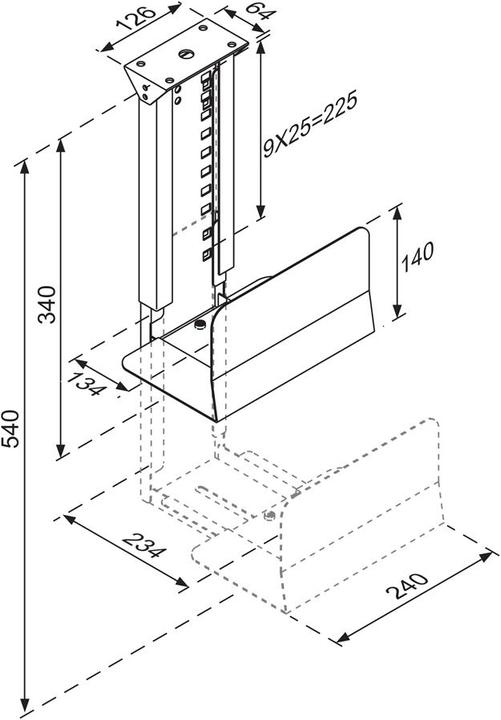 Produktbild Neomounts PC-Tischhalterung