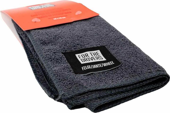 For The Drivers Mikrofasertuch Felge 40 x 40 cm, grau