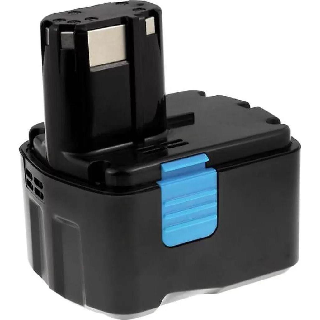 AccuCell, Werkzeugakku + Ladegerät, Akku für Werkzeug Hitachi Typ BCL1430 4000mAh Li-Ion (14.4 V)