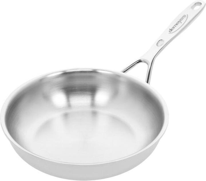 Actual product image Demeyere Silver 7 frying pan 20cm (20 cm, Frying pan, Aluminium, Stainless steel)