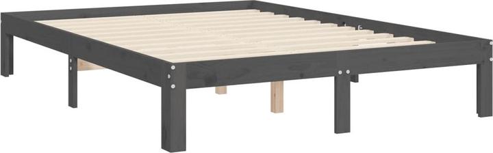 Produktbild vidaXL Massivholzbett mit Kopfteil Weiss 3FT Single (90 x 190 cm)