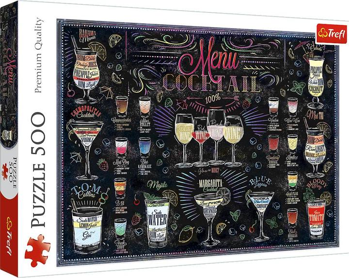 Actual product image Trefl Puzzle 500 pieces Drinks Menu (500 pieces)
