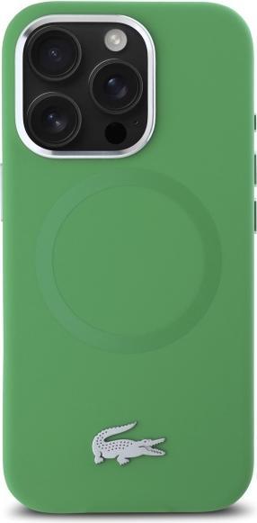 Produktbild Lacoste LCHMP16XSMAN iPhone 16 Pro Max 6.9" zielony/estragon hardcase Silicone Croco Logo MagSafe (Apple iPhone 16 Pro Max)