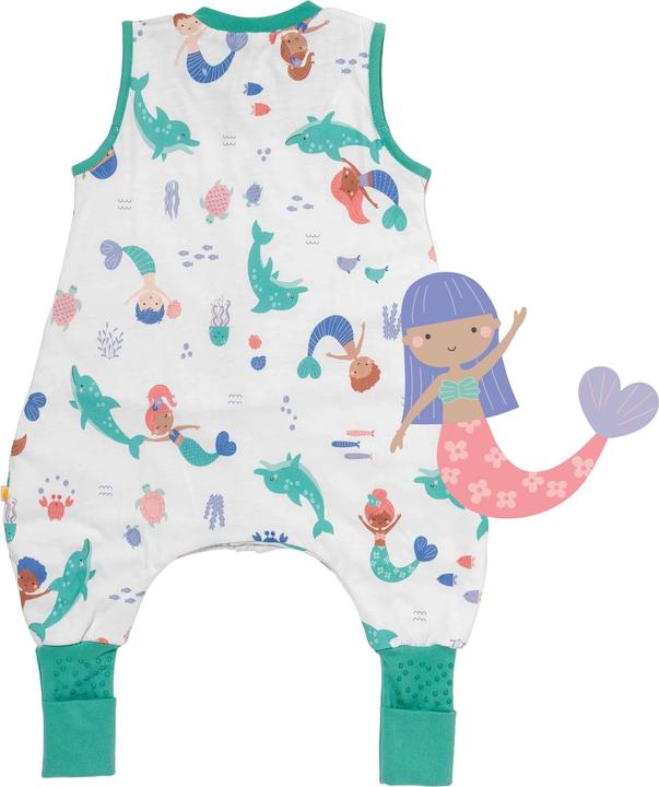 Actual product image Schlummersack Sleeping Bag with Feet & Foldable Feet Covers - 1.0 TOG (80 cm, 1.0 TOG, Spring, Autumn)