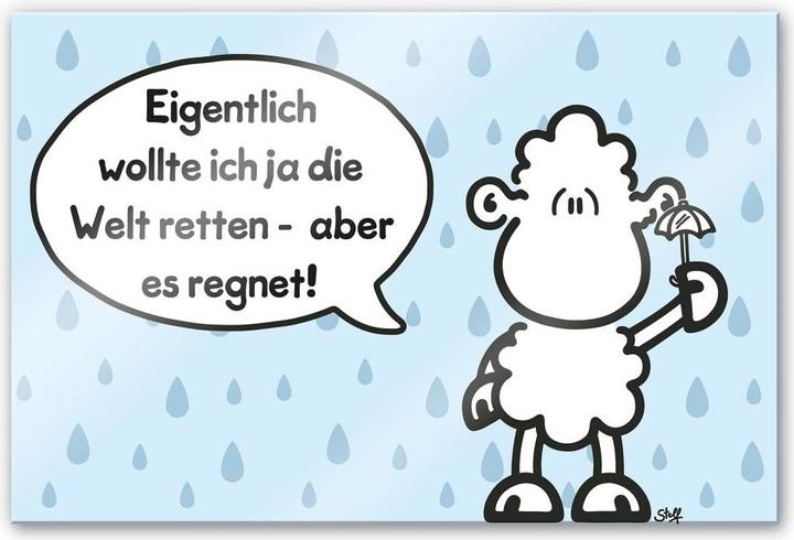 Actual product image Sheepworld Word Heroes Save World (100 x 70 cm)