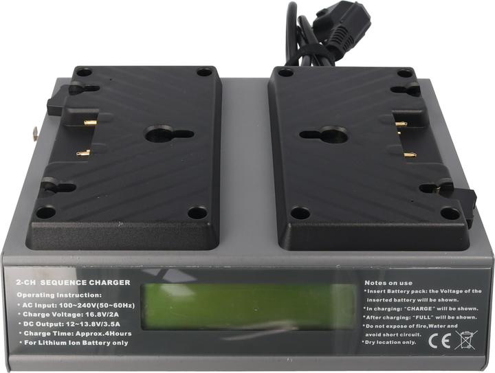 Actual product image XCell Anton Bauer Dionic 90 charger (Camera battery charger)