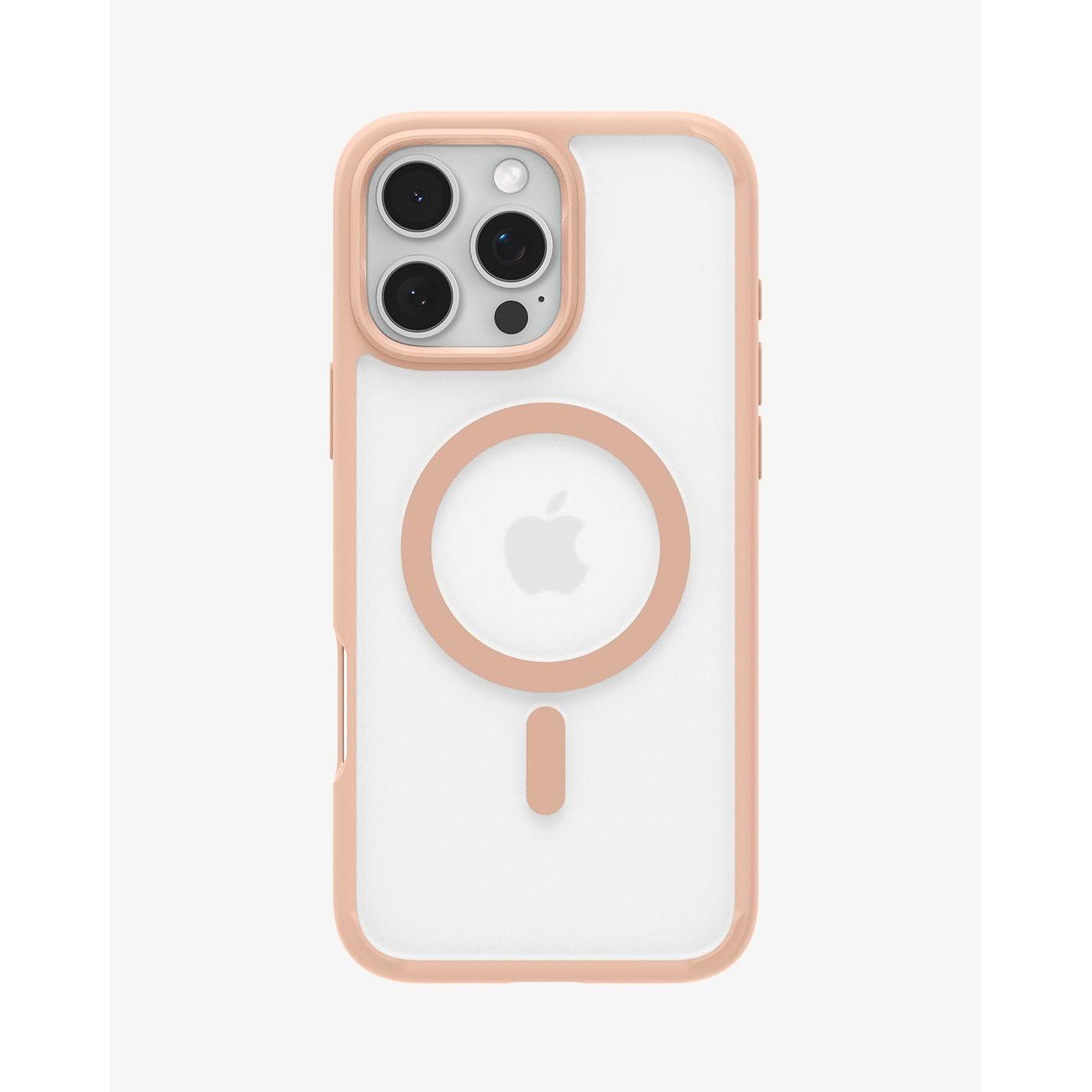 Spigen Ultra Hybrid TPU Back Cover Rosa/Durchsichtig Magnetisch Apple iPhone 16 Pro Max (Apple iPhone 16 Pro Max), Smart...