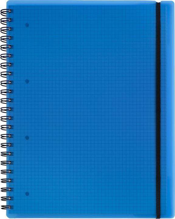 Actual product image Kolma Easy A4 chequered notebook blue (A4, Checked, Hardcover)