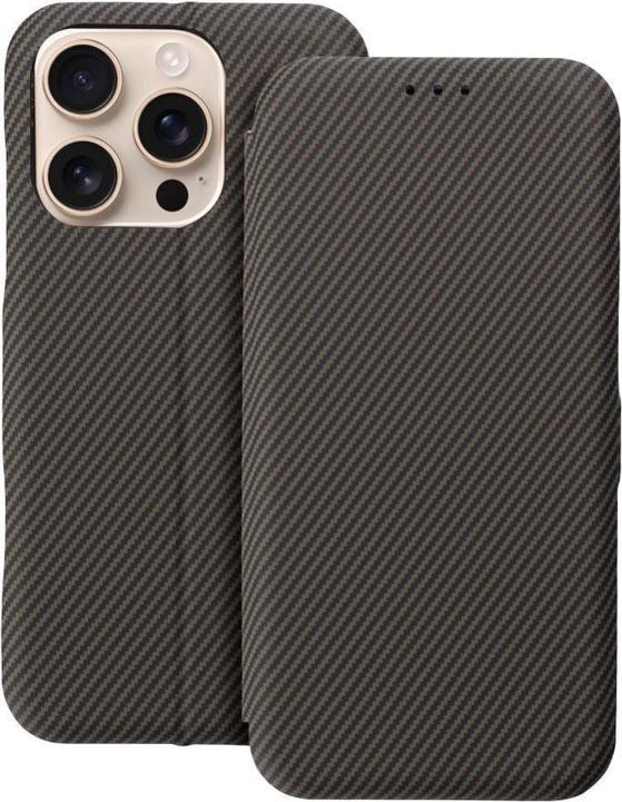 Immagine prodotto OEM Back panel cover FOLIO Side Magnet book case for IPHONE 16 PRO MAX brown (Apple iPhone 16 Pro Max)