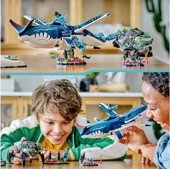 Produktbild LEGO Payakan der Tulkun und Krabbenanzug (75579, LEGO Avatar)