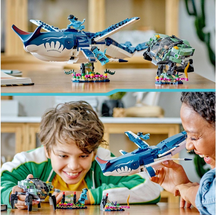Immagine prodotto LEGO Payakan il Tulkun e il vestito di granchio (75579, Avatar LEGO)