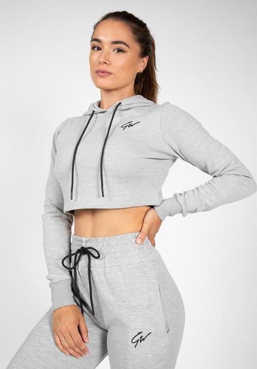 Produktbild Gorilla Wear Pixley Crop Hoody Grey (M)
