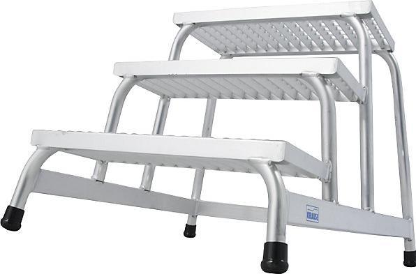 Actual product image Krause Assembly steps, with aluminium grating steps (Scaffolding, 30.50 cm)