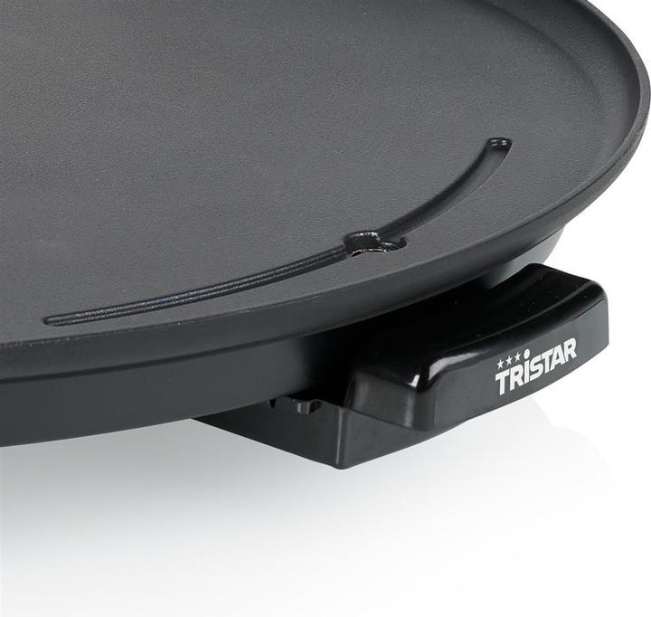 Actual product image Tristar Bakplaat Rond BP-2787 - Gourmet bakplaat - Cirkel Grill voor 4 personen - Met regelbare thermostaat (EU plug)