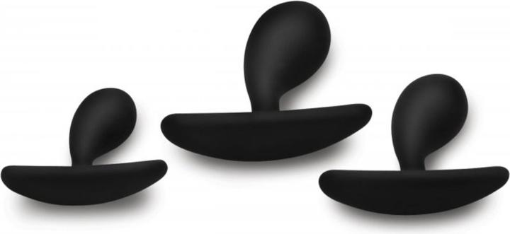 Produktbild Master Series Dark Droplets gebogener Analtrainer 3teiliges Set