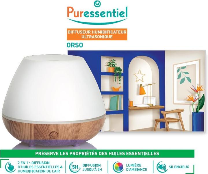 Actual product image Puressentiel Ultrasonic diffuser Orso (30 m²)