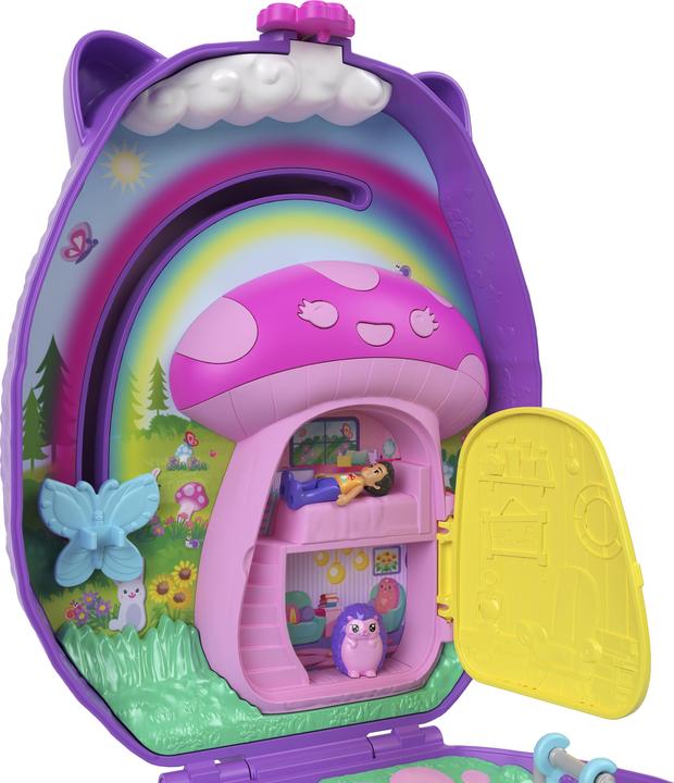 Actual product image Polly Pocket hedgehog mum & baby casket