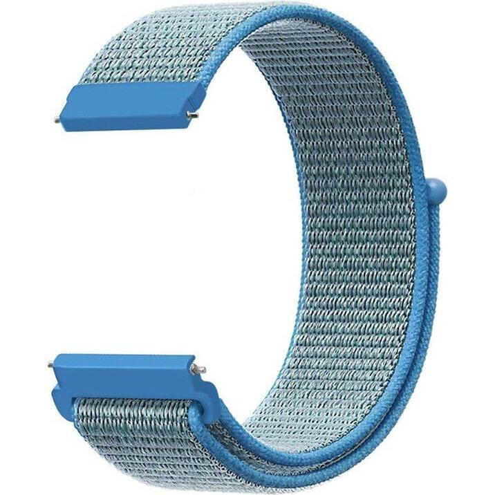 Thumbnail - Strap-it Nylonarmband (20 mm, Nylon), Uhrenarmband, Blau