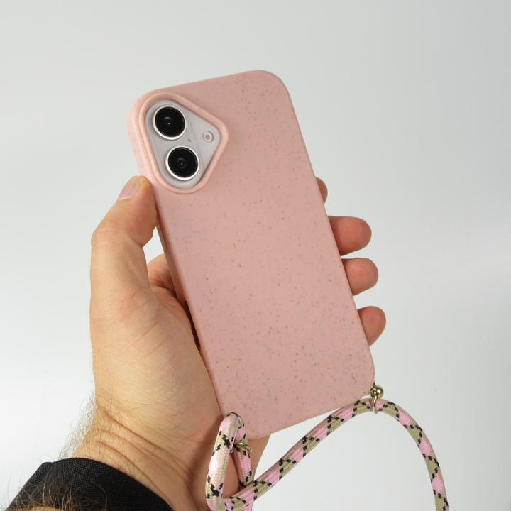 Produktbild PhoneLook Hülle Bio Eco-Friendly Vegan mit Handykette Necklace
