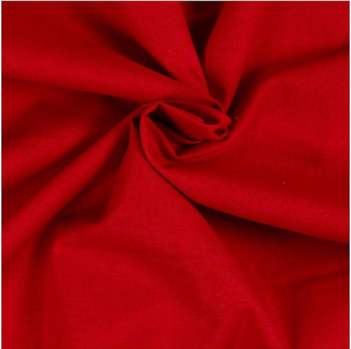 Immagine prodotto Creativ Company Stoff 145 cm x 2000 cm, Rot