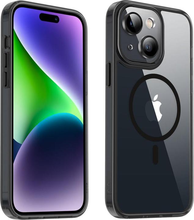 Produktbild Valenta Back Cover Trend iPhone 15 Schwarz, Grundfarbe: Schwarz (Apple iPhone 15)