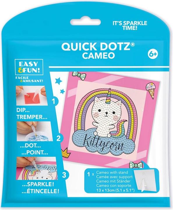 Produktbild Diamond Dotz Diamond Painting Katze Einhorn