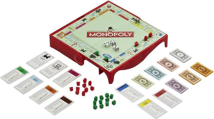 Actual product image Monopoly Gaming Grab & Go Game, Board game, War, 8 yr(s), Family game (Multilingual, 2 - 4 Players)