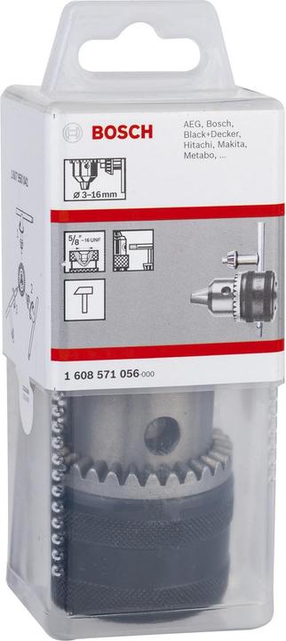 Produktbild Bosch Professional Zubehör Zahnkranzbohrfutter bis 16 mm, 5/8-Zoll 16 UN