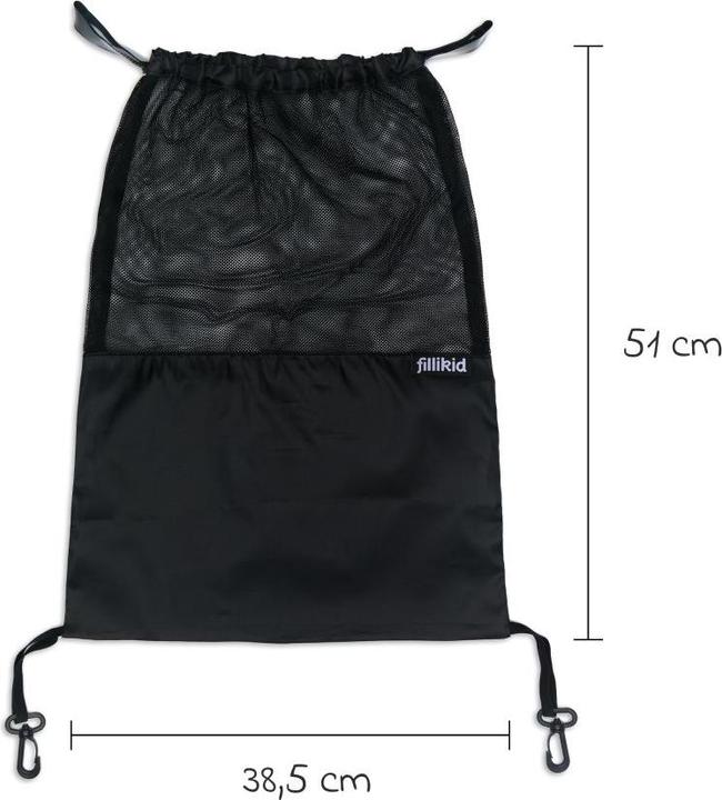 Actual product image Fillikid Kinderwagentaschen Taschennetz für Kinderwagen & Buggys - S