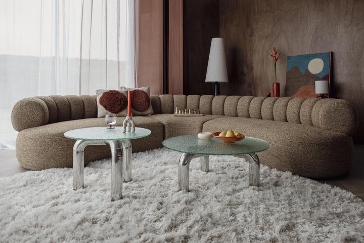 Produktbild Dutchbone Sofa Duvane 7-seater Brown