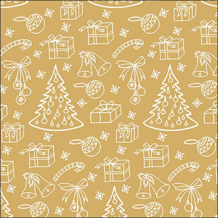 Image du produit Ambiente Serviette de table (20 pcs, 33 x 33 cm)