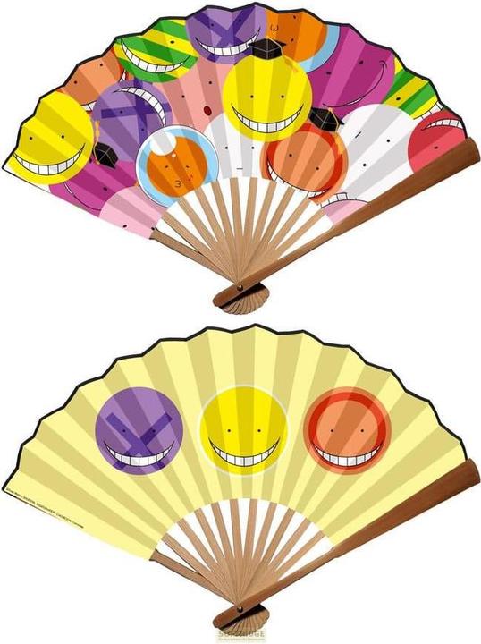 Actual product image Sakami Assassination Classroom fan Koro-sensei Sticker Bomb Style