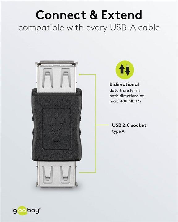 Produktbild Goobay USB 2.0 zu (USB 2.0)