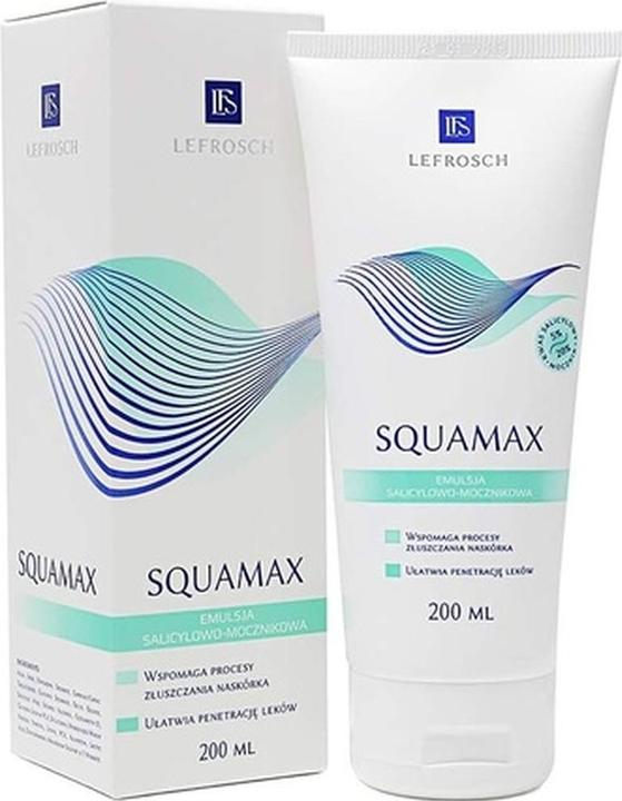 Actual product image Lefrosch Squamax Peeling- und Feuchtigkeitsemulsion 200 ml (200 ml)