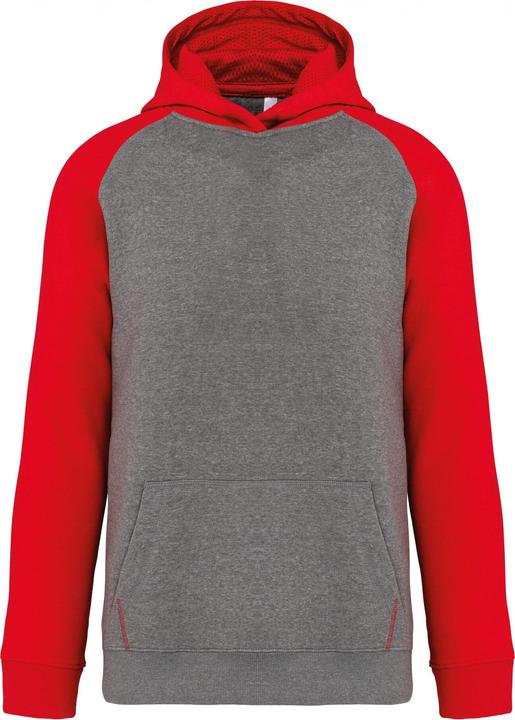 Red, Mottled Grey
